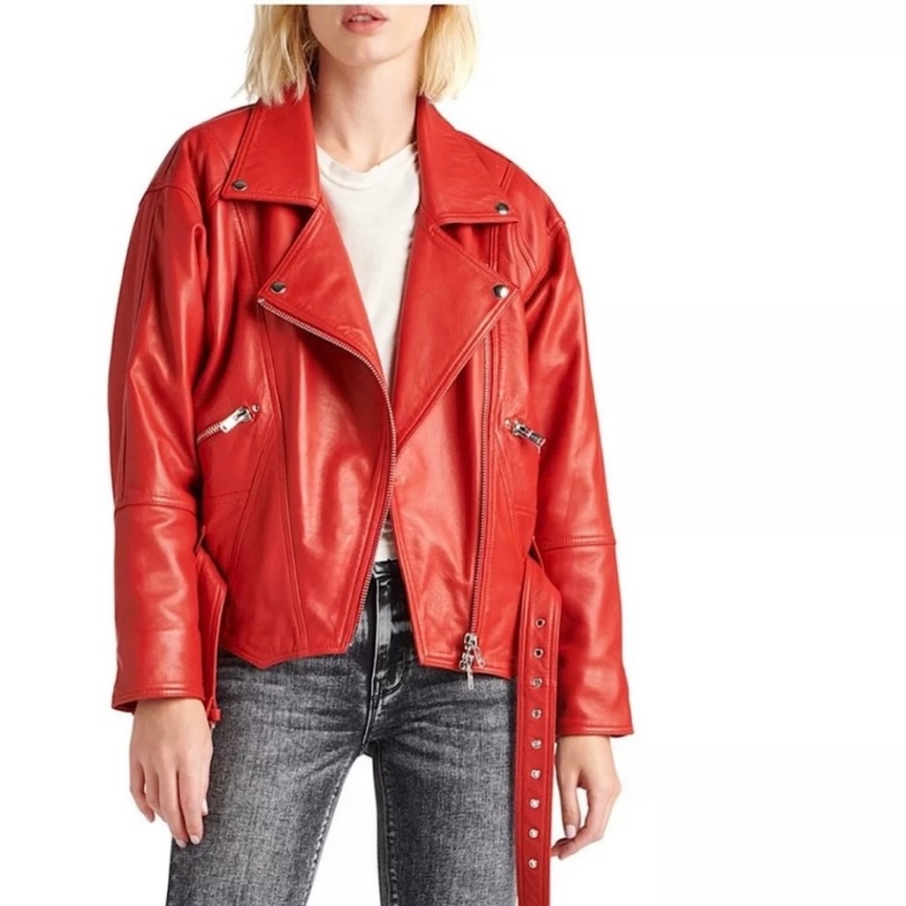 Hudson Moto leather jacket